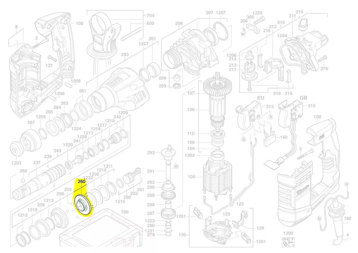 couronne réf. 4931408025 Milwaukee